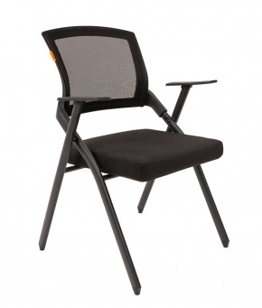 Кресло для посетителей CHAIRMAN NEXX (ткань стандарт черный/сетка DW-01) в Половинке - polovinka.germes-mebel.ru | фото