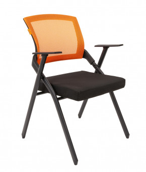Кресло для посетителей CHAIRMAN NEXX (ткань стандарт черный/сетка DW-66) в Половинке - polovinka.germes-mebel.ru | фото