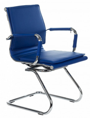 Кресло для посетителя Бюрократ CH-993-Low-V/blue синий в Половинке - polovinka.germes-mebel.ru | фото