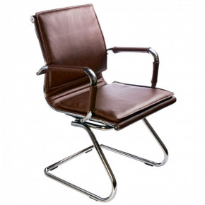 Кресло для посетителя Бюрократ CH-993-Low-V/Brown коричневый в Половинке - polovinka.germes-mebel.ru | фото