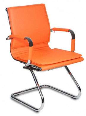 Кресло для посетителя Бюрократ CH-993-Low-V/orange оранжевый в Половинке - polovinka.germes-mebel.ru | фото