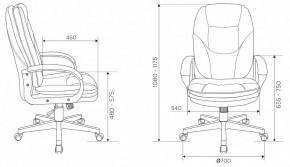 Кресло для руководителя CH-868N в Половинке - polovinka.germes-mebel.ru | фото