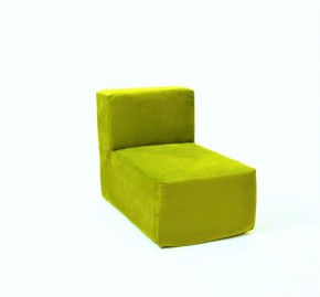 Кресло-модуль бескаркасное Тетрис 30 (Зеленый) в Половинке - polovinka.germes-mebel.ru | фото