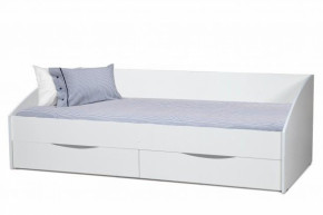 Кровать одинарная "Фея - 3" симметричная New (2000Х900) белая в Половинке - polovinka.germes-mebel.ru | фото