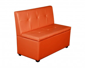 Кухонный диван Уют-1 (1000) Оранжевый в Половинке - polovinka.germes-mebel.ru | фото