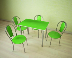 Стол обеденный Фристайл - 3 Ст037.0 закаленное стекло в Половинке - polovinka.germes-mebel.ru | фото